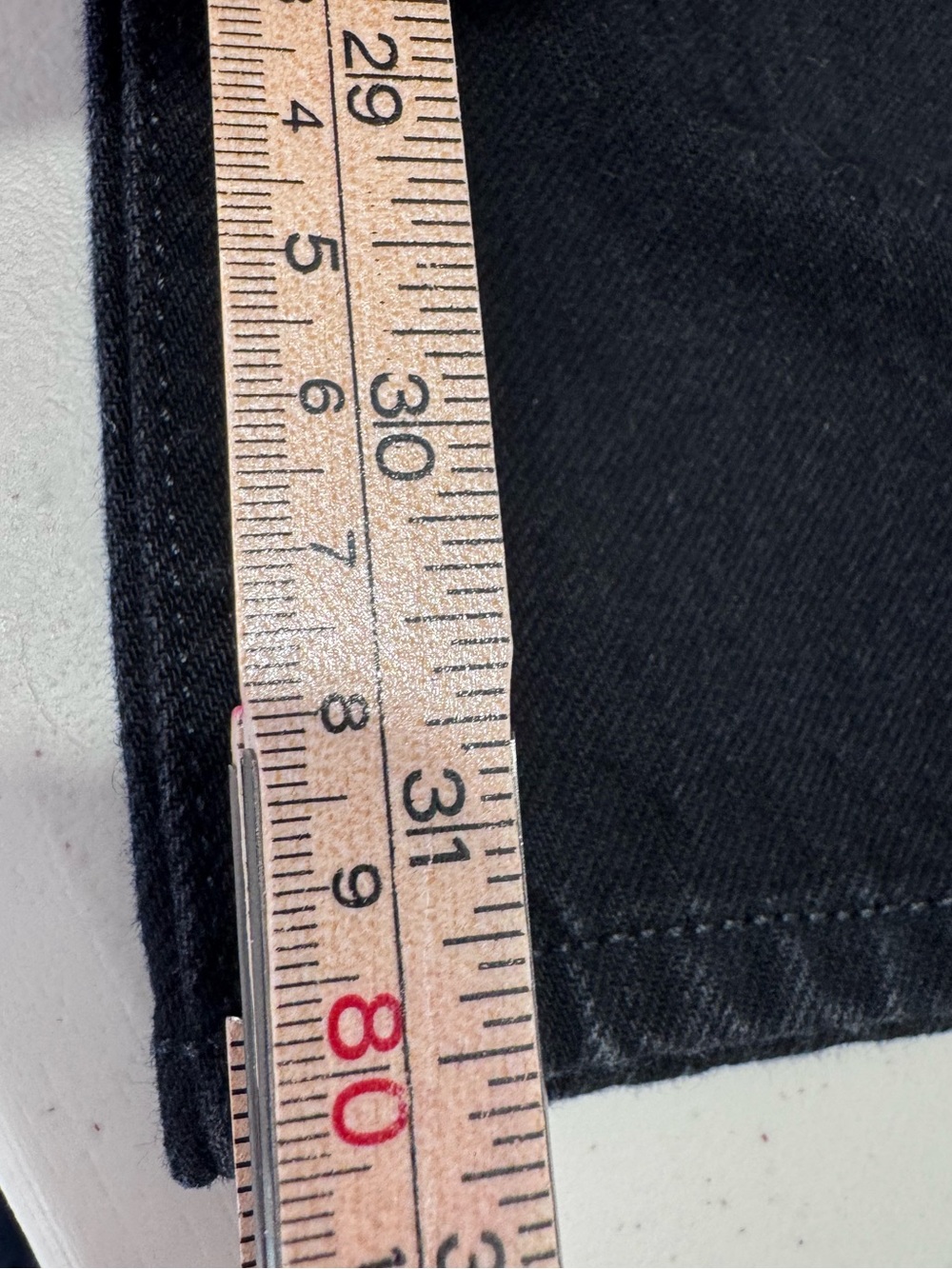 Nili Lotan Women Smith Straight Leg Black Jean Size 25 - Picture 8 of 8